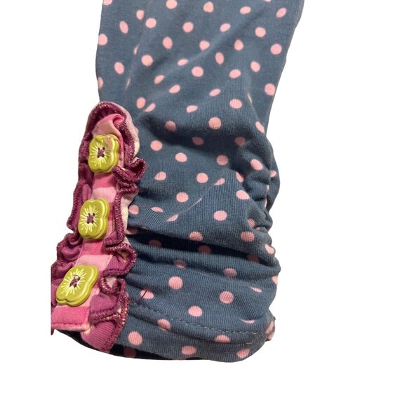 Matilda Jane Make Believe By Design Polka Dot Pants Girls Size 2 Button Accent a - Picture 12 of 13